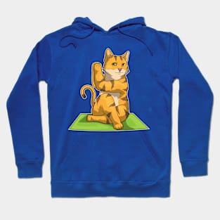 Cat Fitness Yoga Meditation Hoodie